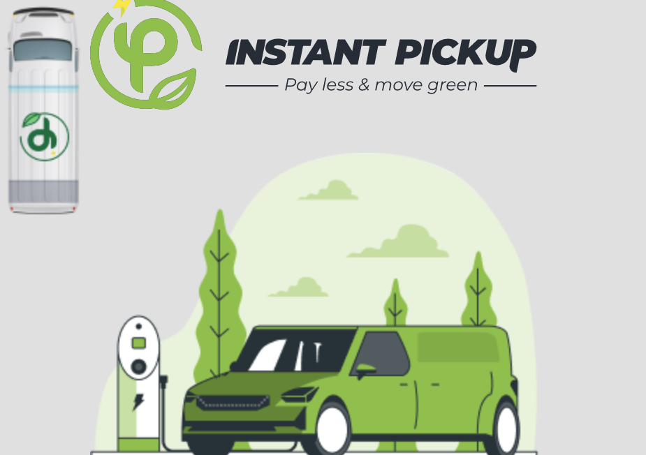Instant Pickup Ltd. sustainable same day delivery service using electric vans in London