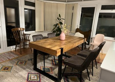 This is a picture of the writing room - the conservatory